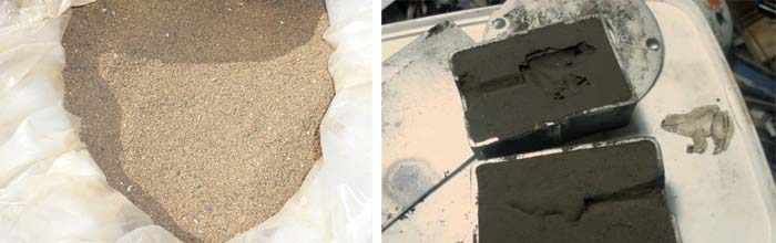 Формовочный песок для литья: описание и характеристики, цена