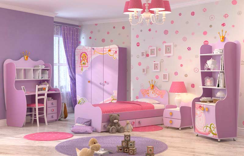 Детская комната для девочки: принципы, идеи интерьера и советы