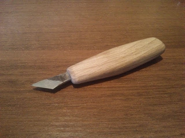 Нож для резьбы по дереву самостоятельного производства с пошаговой инструкцией