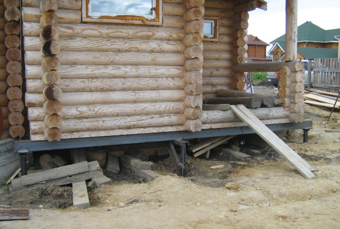 Ремонт и замена фундамента деревянного дома: укрепление ленточного, фундамента на сваях, монолитного и ростверкового
