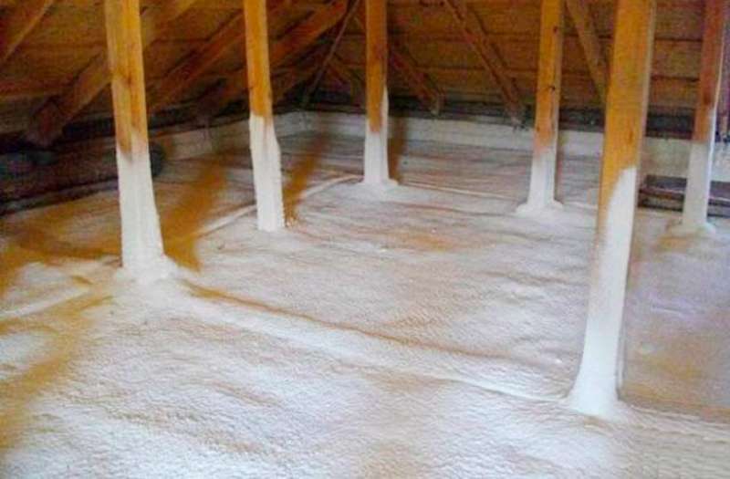 Утепление потолка в доме с холодной крышей: выбор утеплителя и способа установки