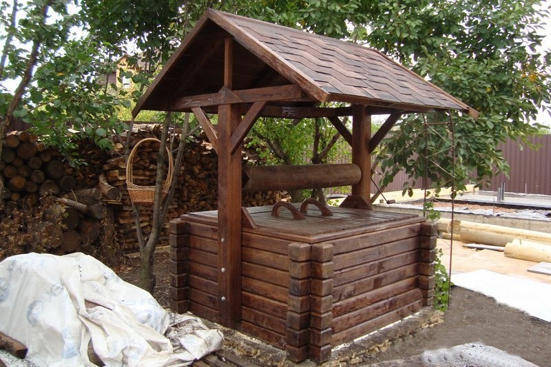 Деревянная крышка для колодца: конструкция пошагового изготовления