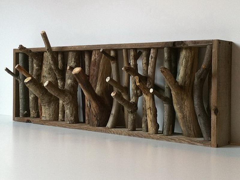 Деревянная вешалка: настенные и подвесные, технология изготовления