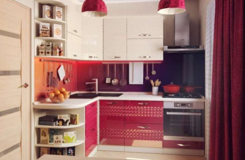 Дизайн кухни с угловой мойкой – особенности, приемы и фото