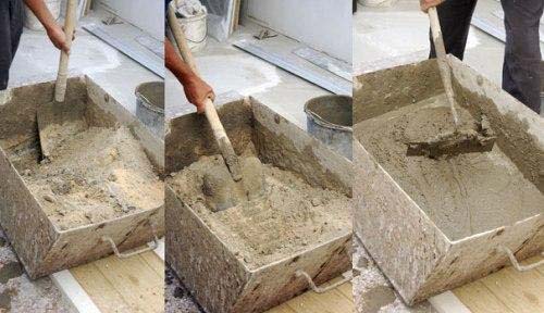 Цементно-песчаная смесь М150: технические характеристики, расход на м2, цены