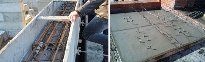 Прогрев бетона в зимнее время: схема и расчеты, описание технологии
