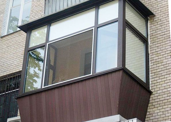 Виды остекления балконов: холодное и теплое остекление, французская конструкция, балкон с выносом, алюминиевая конструкция