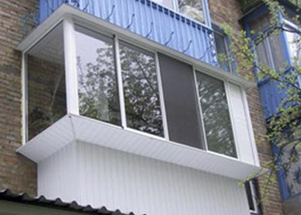 Виды остекления балконов: холодное и теплое остекление, французская конструкция, балкон с выносом, алюминиевая конструкция