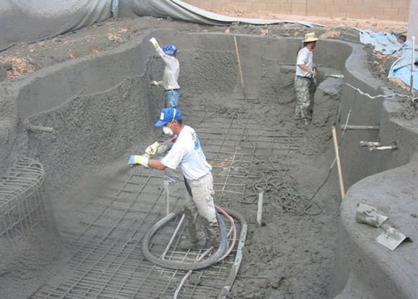 Торкрет бетон: виды технологий, область применения, торкретирование своими руками