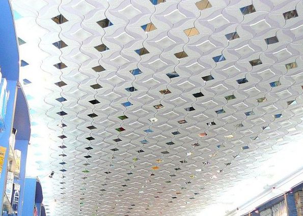 Виды потолочной плитки (фото)