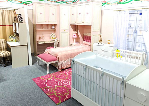 Дизайн детской комнаты для двойняшек (фото)