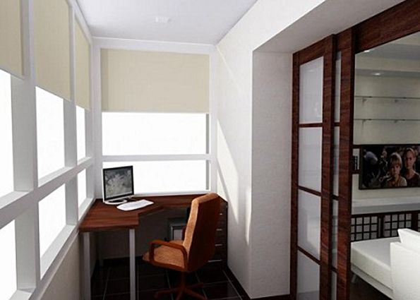 Балкон – полезная площадь и уютная комната (фото). Объединение балкона с комнатой