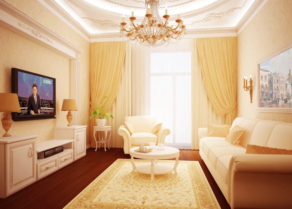 Дизайн интерьера небольшой гостиной комнаты – ключевые особенности