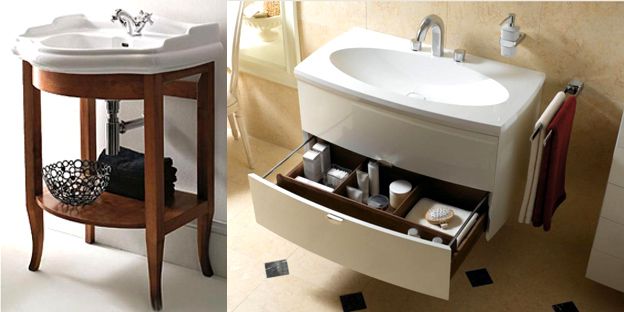 Современный облик ванной комнаты: выбираем мебель для ванной
